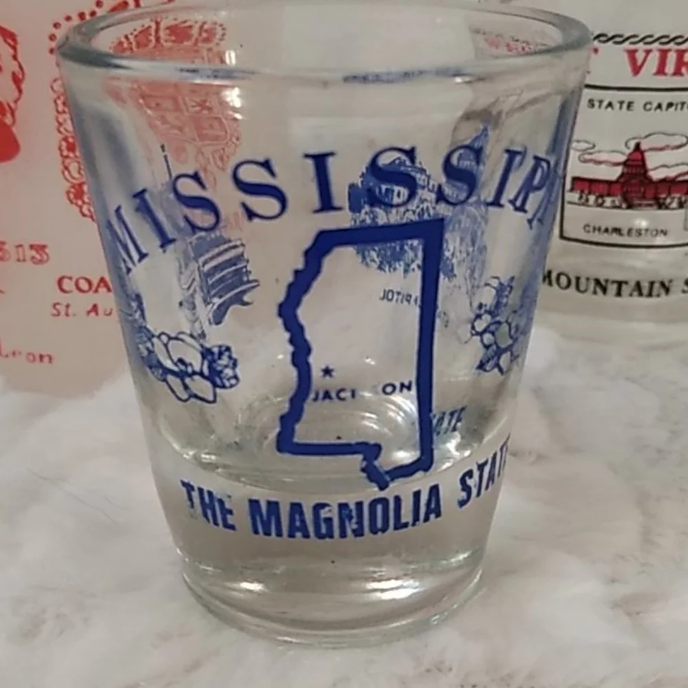 shot glass Bundle Of 5 USA States